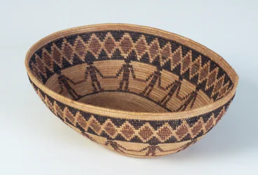 Oval Basket, Yokuts Culture, c.1990-15